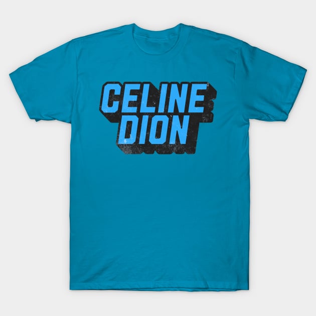 Celine Under Blue T-Shirt by ProvinsiLampung